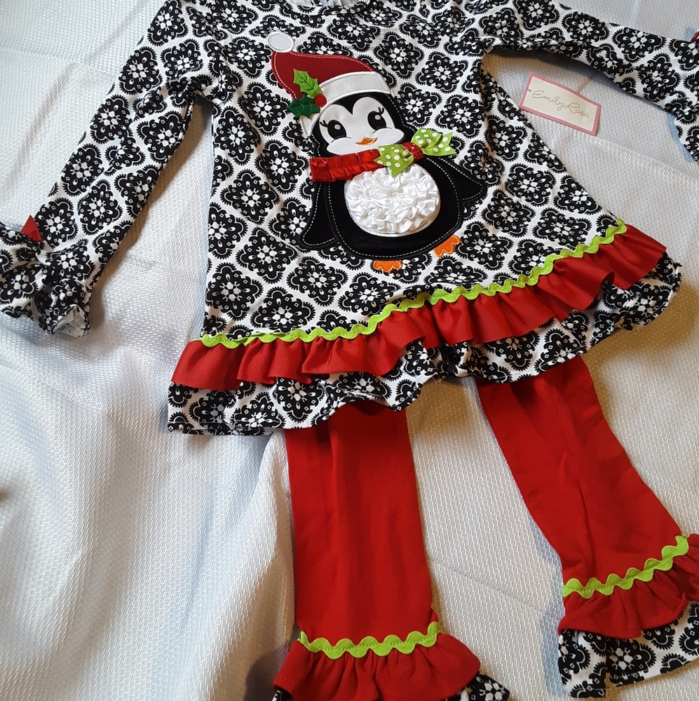 Penguin 2pc Boutique outfit